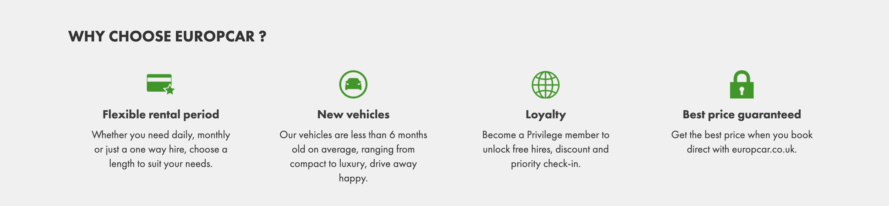 car rentals