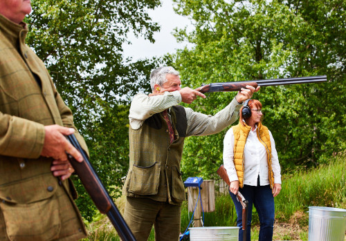clay pigeon shooting at westlands country park dumfries and galloway