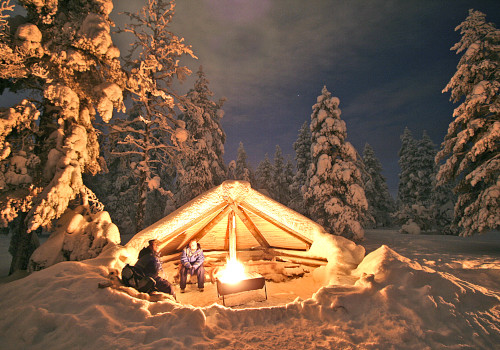 glamping in finland