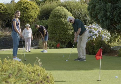 bowood golf course at seaview holiday park in cornwall