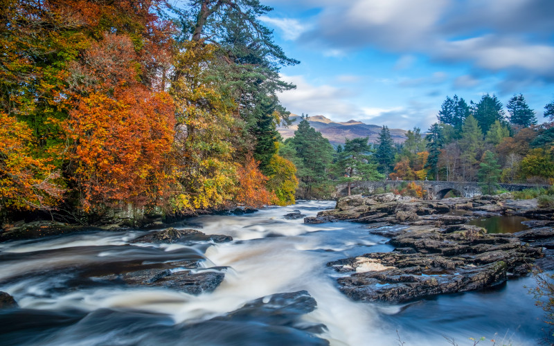 falls of Dochart, Killin, Scotland