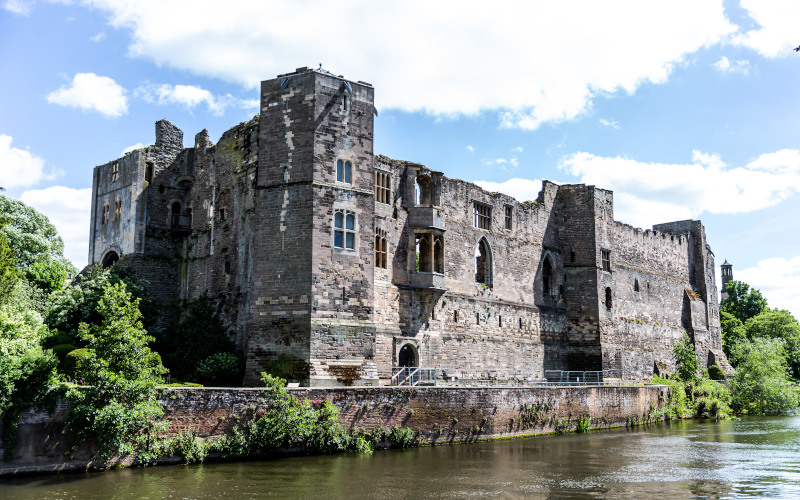 newark castle in nottinghamshire