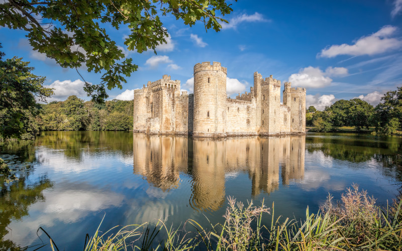 bodiam castle in sussex