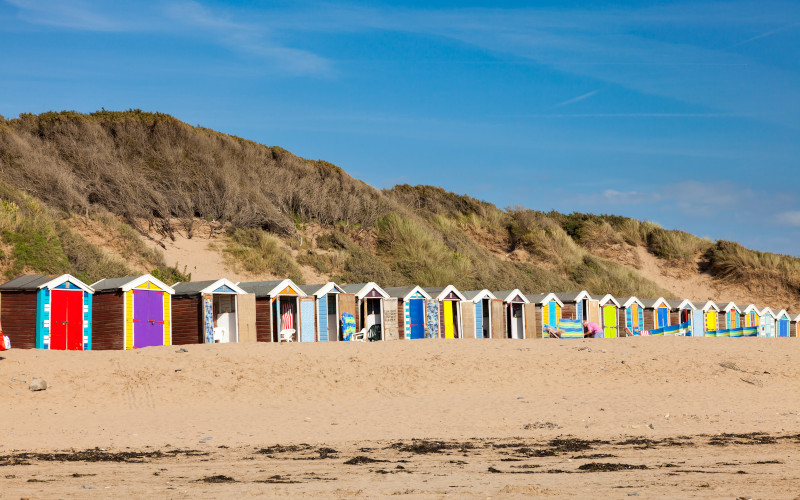 saunton sands beach devon