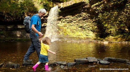 brecon beacons national park waterfalls