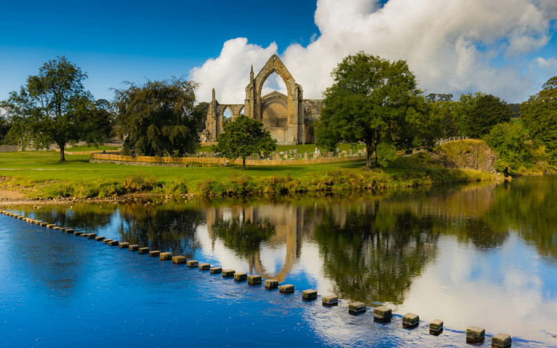 bolton abbey in yorkshire