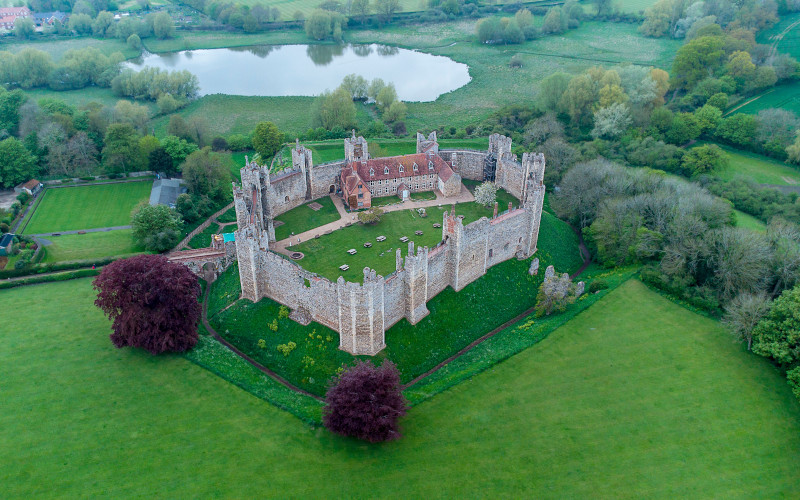 Framlingham castle Framlingham castle in suffolk