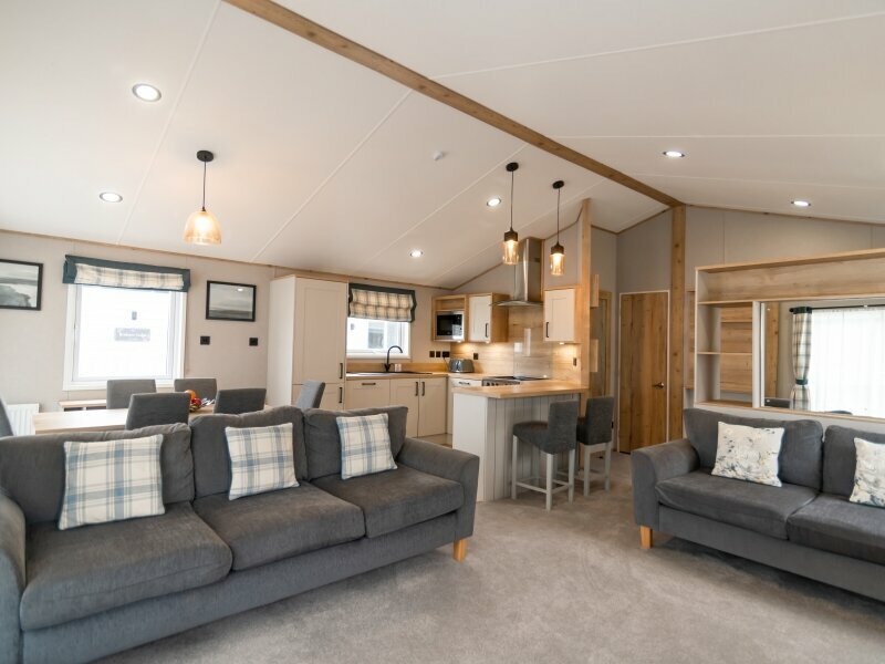 Platinum 3 bedroom lodge with decking Platinum 3 bedroom lodge with decking Lodge in Caernarfon