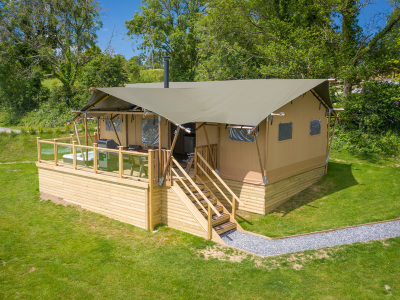 Primrose Safari Tent Glamping in Narberth