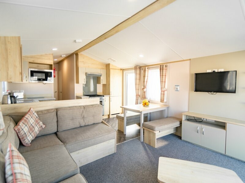 Gold Plus with Decking Caravan in Newhaven