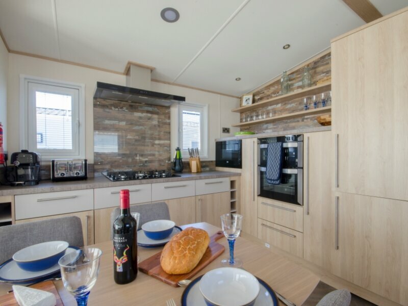 Platinum with decking Caravan in Newhaven