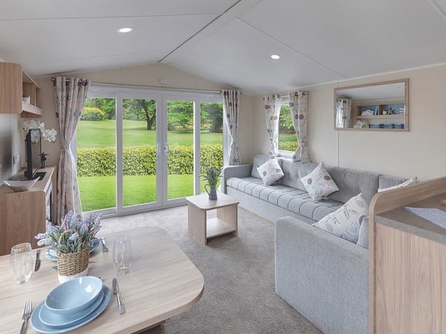 Photo of Swift holiday caravan plus with hot tub