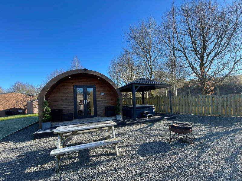 The Retunder Glamping Pod Glamping in Newcastleton