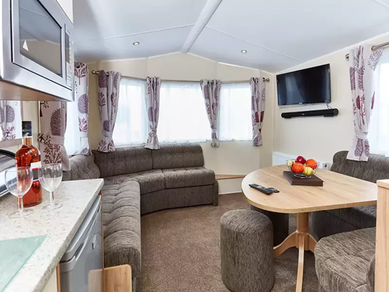 Silver 2 Caravan Cottage in Newquay