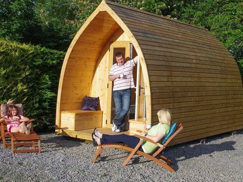 Hideaway Log Pods Glamping in Narberth