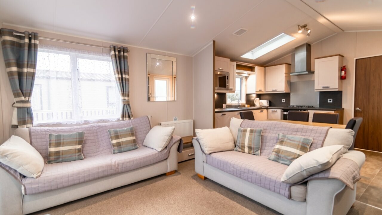 Photo of Platinum Caravan with decking