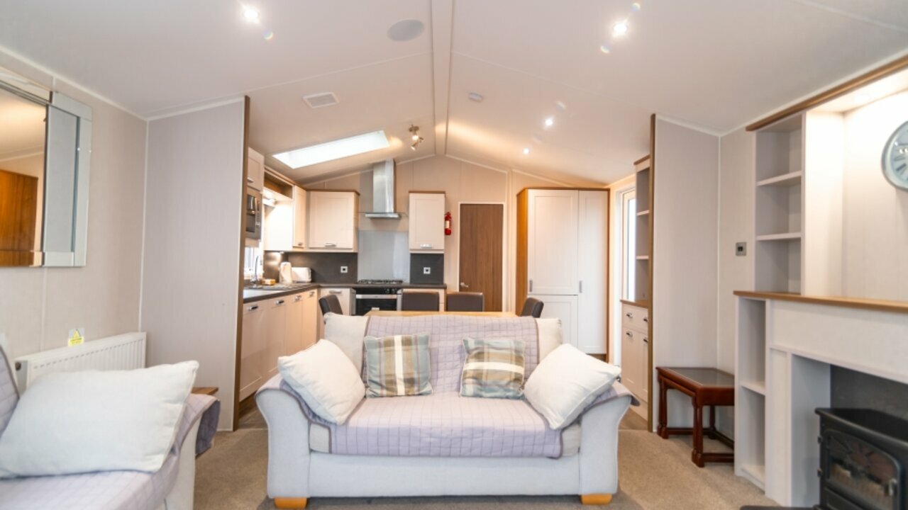 Photo of Platinum Caravan with decking