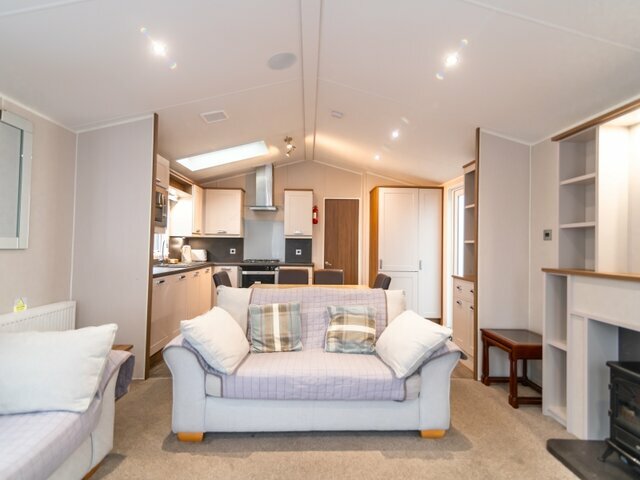 Photo of Platinum Caravan with decking