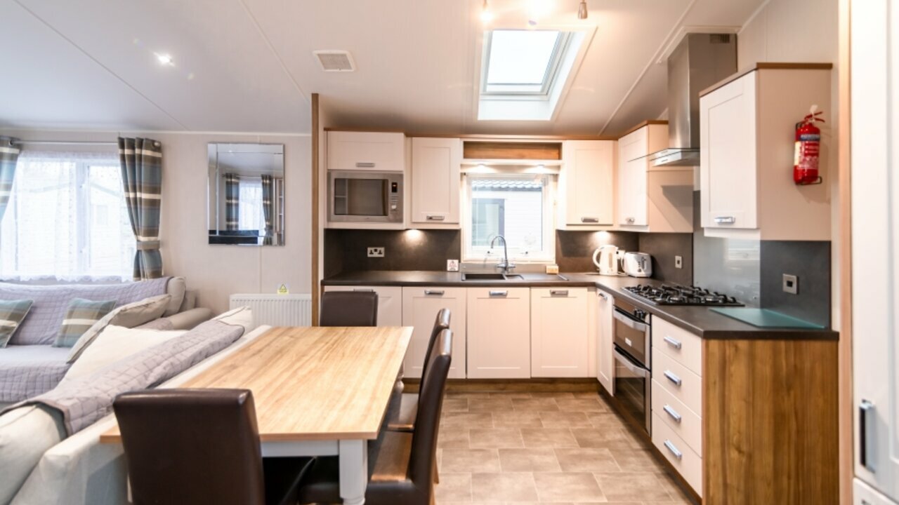 Photo of Platinum Caravan with decking