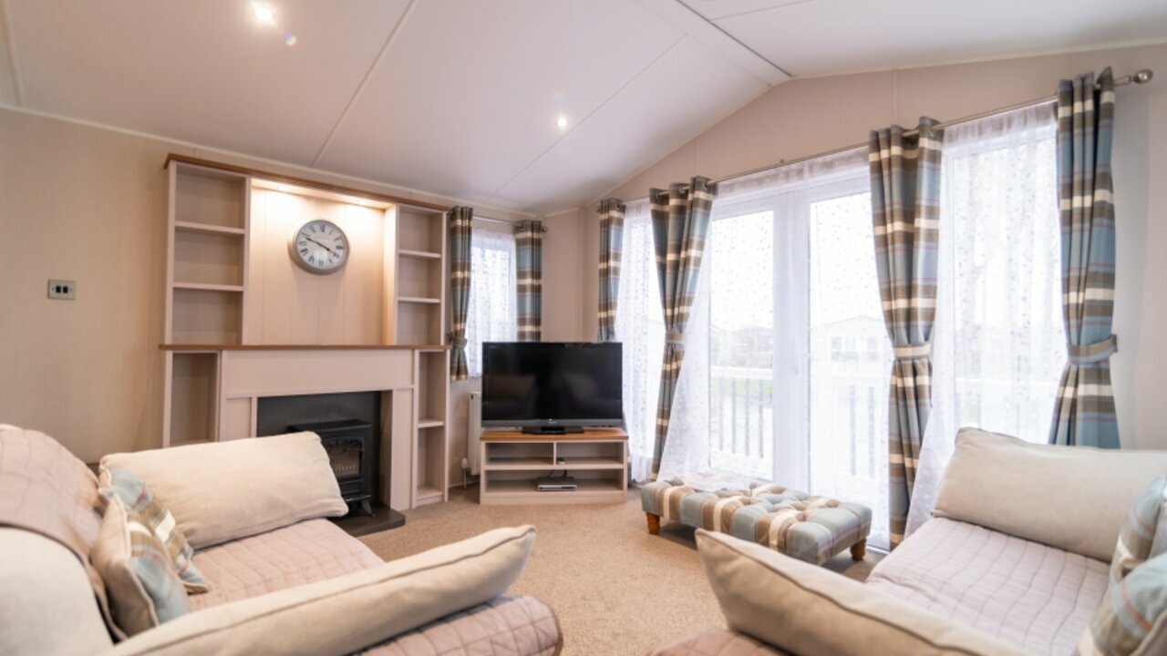 Photo of Platinum Caravan with decking