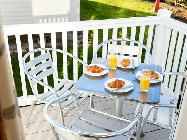 Photo of Platinum Caravan with decking